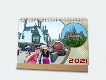 橫桌曆 - 2021海外旅行